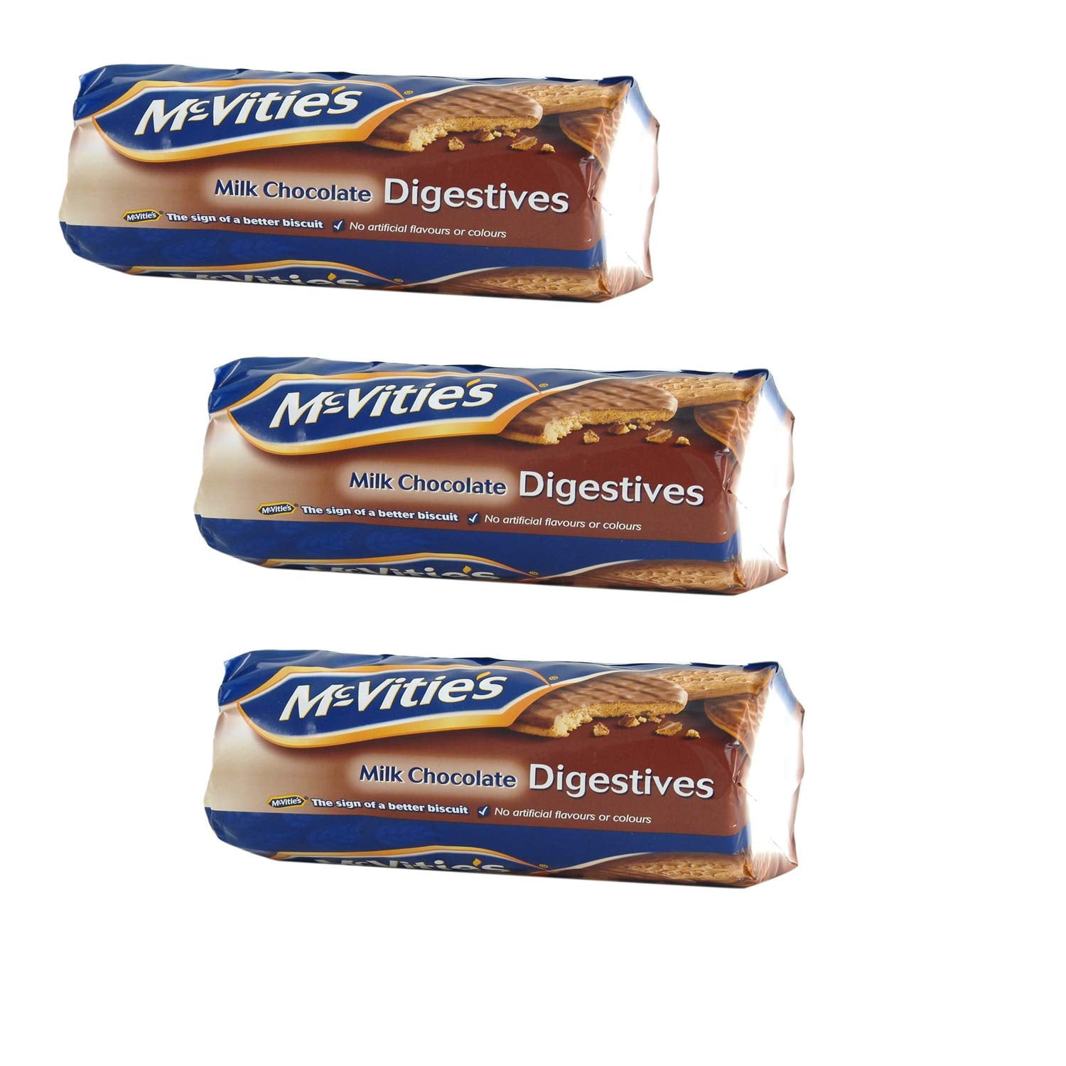 McVities Digestives Dark Chocolate Biscuits Cookies 266g/9.38 oz x 3 ...
