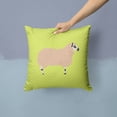 thumbnail image 2 of Carolines Treasures BB7805PW1414 Kerry Hill Sheep Green Fabric Decorative Pillow, 14 x 14 in., 2 of 4