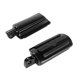 thumbnail image 4 of 2 piezas de reposapiés de motocicleta para reemplazo de motocicletas Cruiser Negro, 4 of 9