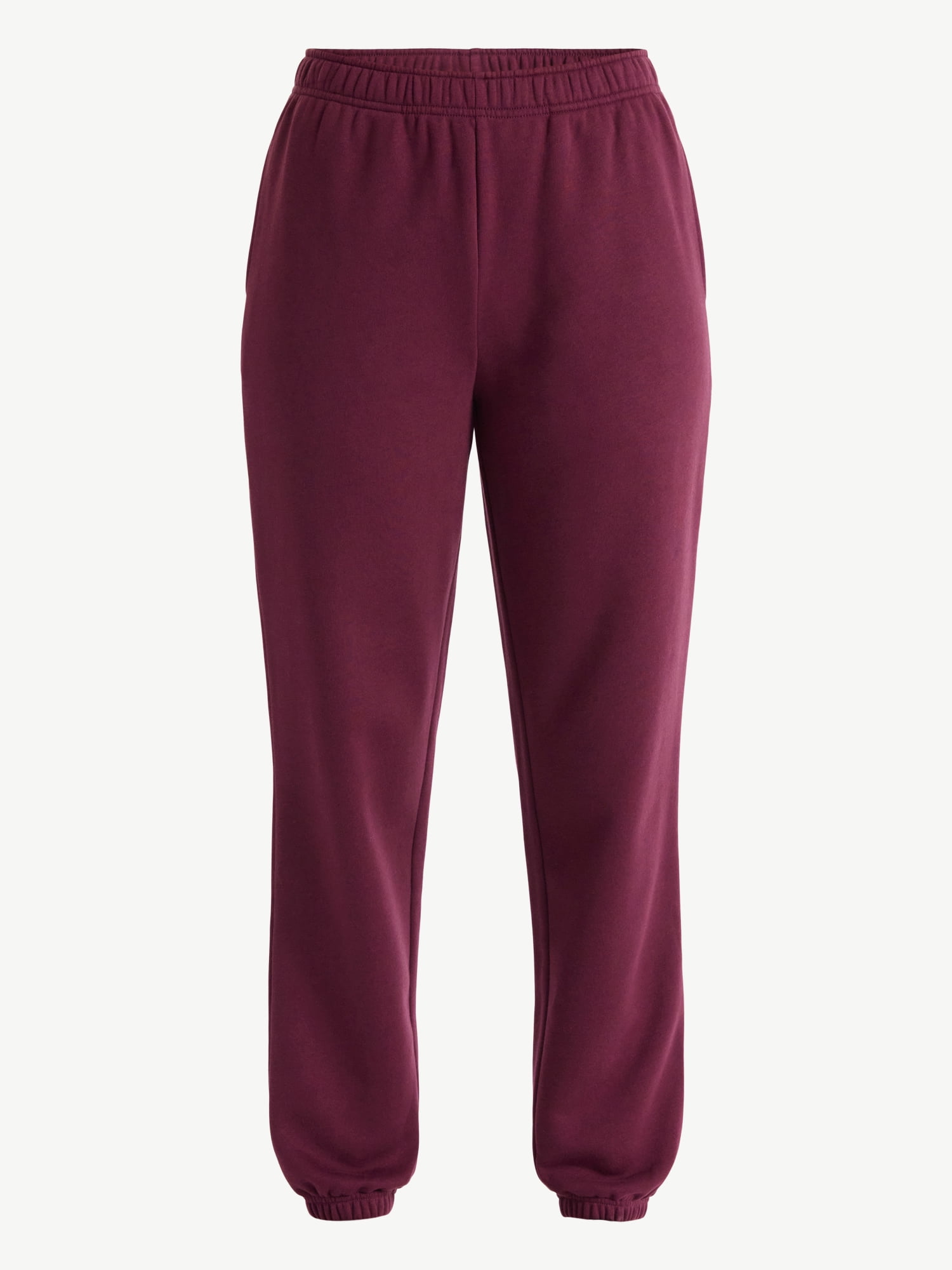 No Boundaries Soft Fleece Joggers, 29'' Inseam, Women's XXS-4X