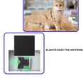 thumbnail image 3 of Delapan 8 Pack Charcoal Replacment Filter fits HAPAW SZEE XL Stainless Steel Litter Box with Lid Carbon Odor Filters, 3 of 7