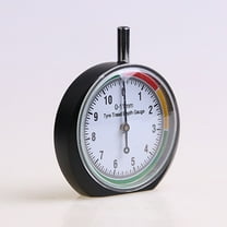 Masteelf Dial Type Tread Depth Gauge Tire Ruler Tire Gauge 6*5cm