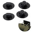 thumbnail image 2 of 4pcs Inflatable Boat Part Black Accessory Canoe Motor Racket Fixing Hook Kayak Holders Small Horizontal Engine Mount Grommet, 2 of 5