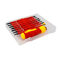 thumbnail image 1 of VDE Insulated Screwdriver Set Slotted Screw Driver Bits Kit with Tester Pen Electricians Hand Tools, 1 of 9