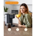 thumbnail image 3 of Tastyle Single Serve Hot & Iced Coffee Maker with Strong Brew, 40oz Removable Reservoir, 6 Brew Sizes, Compatible with K Cup and Grounds, Compact for, 3 of 7