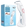 thumbnail image 1 of Afeitadora eléctrica para mujeres, afeitadora eléctrica para piernas, bikini, axilas, vello púbico, recargable, para uso en seco y húmedo, indolora, inalámbrica, con cabezal desmontable., 1 of 5