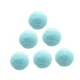 thumbnail image 1 of S SERENABLE 6 Pcs Balles de Tennis 2.52 Pouces Dia Résistant à l'Usure pour Raquette Sports Intérieur Extérieur Bleu Clair, 1 of 9