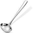 thumbnail image 1 of Cucharón para salsa en pulgadas, mini cucharón de acero inoxidable 18/10, apto para lavavajillas (1), 1 of 5