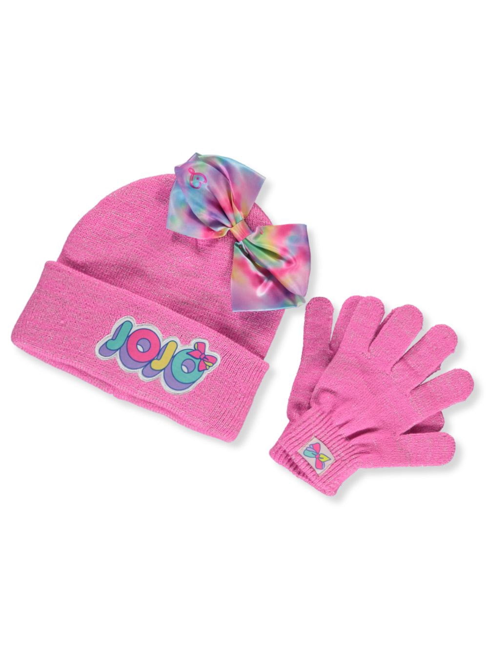 Girls TH4121 LOL Surprise Winter Hat & Gloves Set 