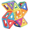 thumbnail image 2 of DreambuilderToy Magnetic Tiles Building Blocks Toys by (40 PCS), Magformers compatible, 2 of 5