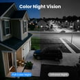 thumbnail image 4 of WANSVIEW 2K Security Camera Outdoor, IP65 Solar Camera Outdoor Wireless, Wireless Cameras for Home Security with Color Night Vision, Two-Way Audio, PIR Alert, 2.4G WiFi Only, 4 of 10