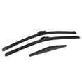 thumbnail image 1 of Unique Bargains Juego de 3 escobillas limpiaparabrisas delanteras y traseras de 22 21 10 para Jeep Grand Cherokee con gancho J / U negro, 1 of 5