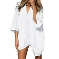 Women Beach Bathing Suit Swim Bikini Swimsuit Oversized Cover Up