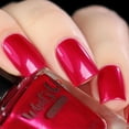 thumbnail image 5 of Whats Up Nails - Cherry-bration Nail Polish Metallic Red Lacquer Varnish Made in USA 12 Free Cruelty Free Vegan Clean, 5 of 7