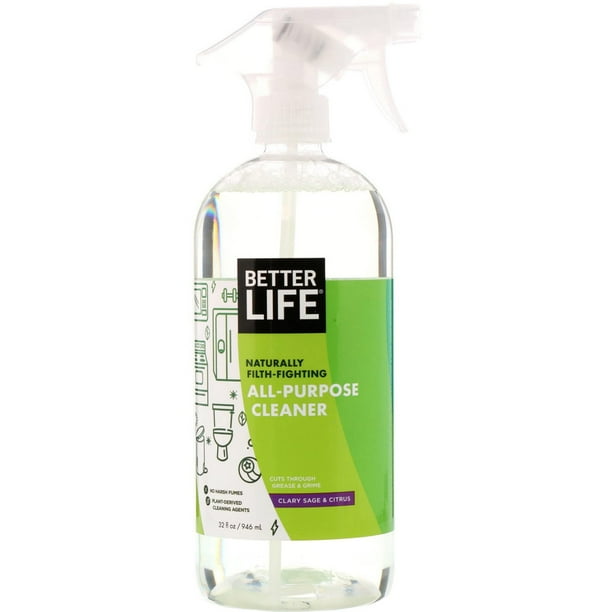 Better Life Natural AllPurpose Cleaner Clary Sage Citrus 32 fl oz 946