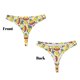 thumbnail image 3 of Balery Hippopotamus Tangas de Algodón para Mujer con Estampado – Ropa Interior Sexy, Transpirable, G-string-X-Large, 3 of 6