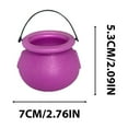 thumbnail image 3 of Mini Cauldron Kettles Novelty Candy Kettles for Halloween Decoration, Halloween Black Cauldron Candy Holder, Witches Cauldron for Pot Party Favors, 2.1x2.8in, 3 of 8