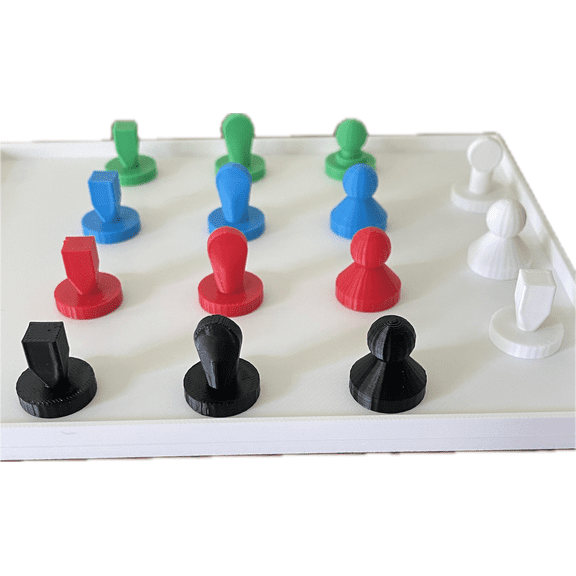Quality Goodness 3D Printed Magnets with Neodymium Magnetic Whiteboard, 25 Inch Height, 15 Pack