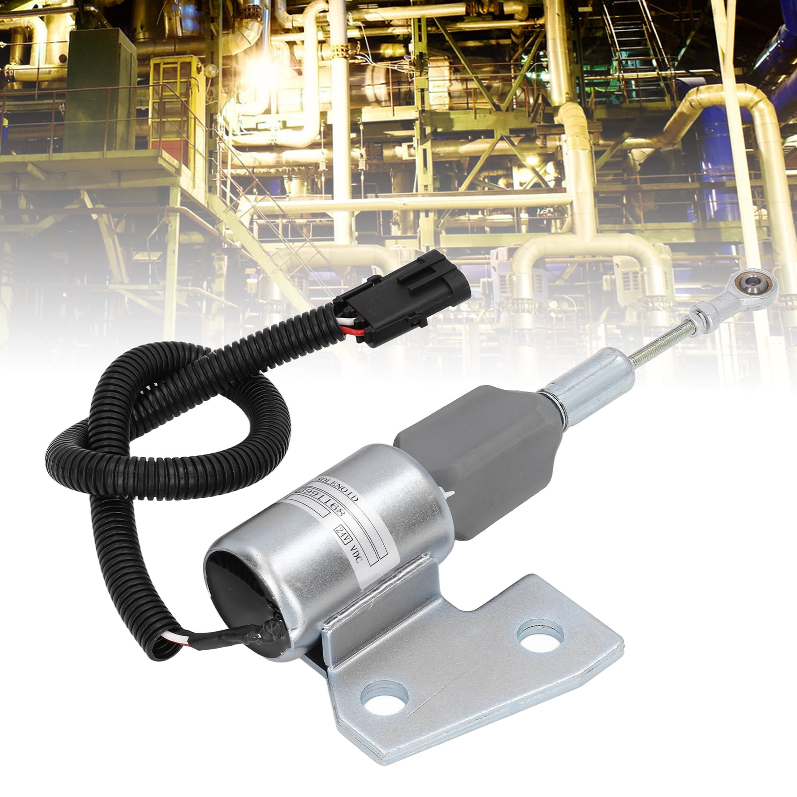 Shut Off Solenoid Valve, 24V Shut Off Solenoid Valve Fuel Stop Flameout