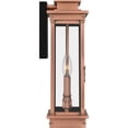 thumbnail image 5 of Quoizel Noelle 2-Light Aged Copper Outdoor Wall Lantern, 5 of 5