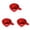 Red*3, variant on Miyuadkai Stainless Steel Funnels - Funnels for Filling Bottles | Kitchen Small Funnel Liquor Flask Funnels With Long Handle Angable-Oil Filling Funnel for Transferring Essentiall-Oils