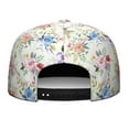 thumbnail image 4 of Garden Bloom Baseball Cap – Spring Wildflower Flat Visor Hat, Lightweight & Fresh, 4 of 8