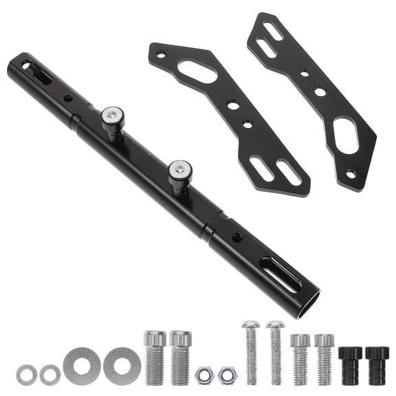 PENIKOKO 1Pcs Black Aluminum Alloy Balance Bar for Motorcycle Handlebar Accessories 22.50X1.80X1.10CM