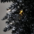thumbnail image 4 of Open Box Home Heritage 7 Ft Pencil Artificial Tree with LED Lights, Black, 4 of 11