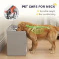 thumbnail image 6 of Elevated Dog Bowls Adjustable Raised Pet Feeding Bowls for Dogs Food and Water Stand, 6 of 9