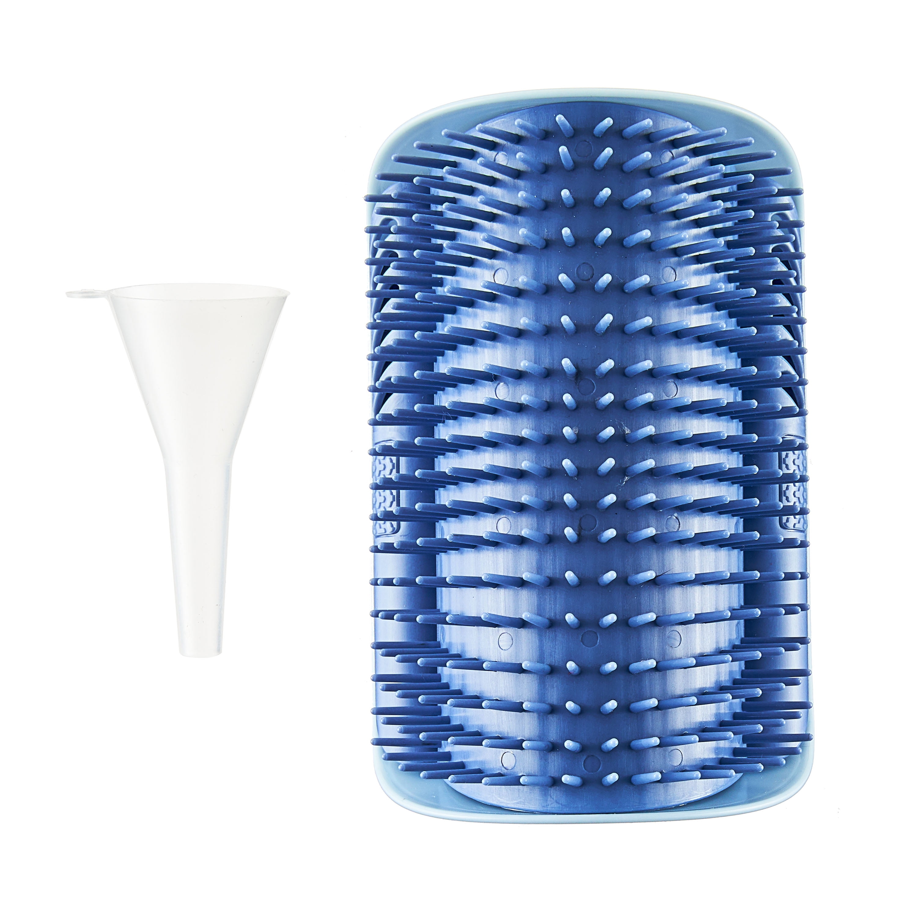 Vibrant Life Self Grooming Cat Brush Wall Mount with Catnip