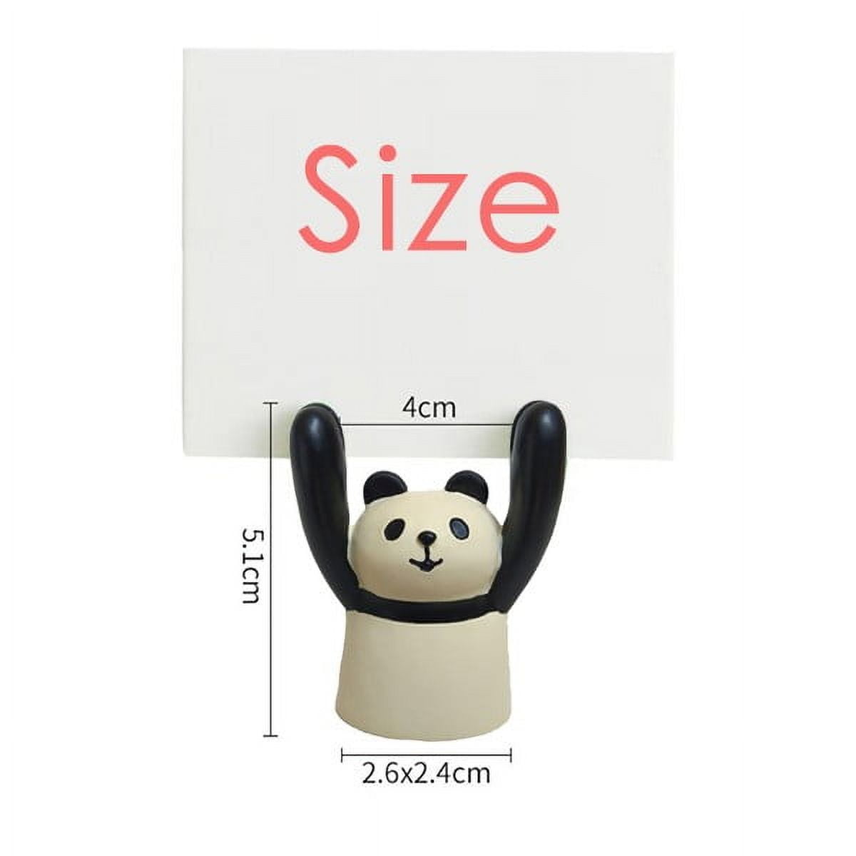 Direction Compass Navigation Astronomy Memo Holder Cartoon Animal Panda Stand Decoration