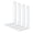 L 6" x H 4" x W1.5"-White 4 Pack, variant on Heavy Duty Shelf Brackets 6 Inch (6 Pack)  Rustic L Floating Wall Bracket For Diy Decorative With Mounting Hardware