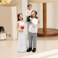 thumbnail image 3 of Willow Tree Style Family Figurines Resin Statues – Hand-Painted Home Decor for Living Room, Heartwarming Gifts for Parents & Anniversaries, 3 of 6