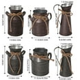 thumbnail image 3 of FEAMOS Vase,Country Styles Metal Vase, Rustics Decorative Milk Can for Homes and Garden Decoration French Country Vase, 3 of 7