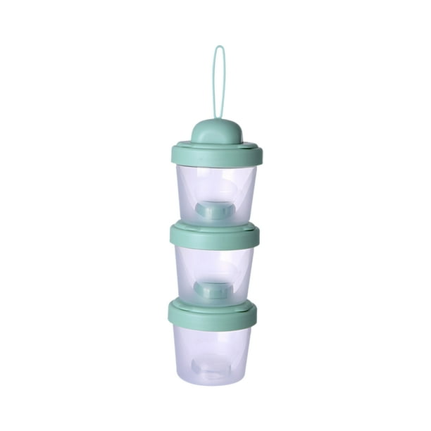 SKQOUI Free Shipping Milk Powder Dispenser Multi Layers Travel Baby