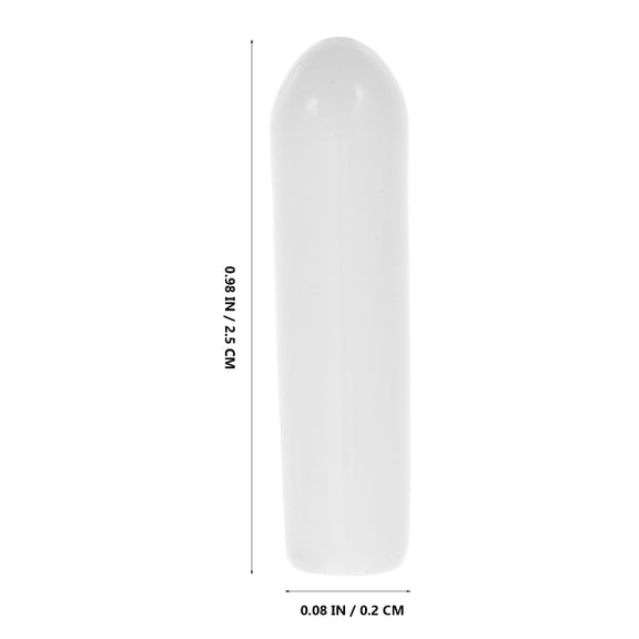 TABLZONE Dishwasher Rack End Caps White Flexible Plastic Covers for Prong Repair and Cleanliness