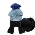 thumbnail image 4 of CSCHome Cat Outfit Dog Onesie,Fall & Winter Comfortable Cowboy Clothes with Hat for Small Medium Dogs, 4 of 6