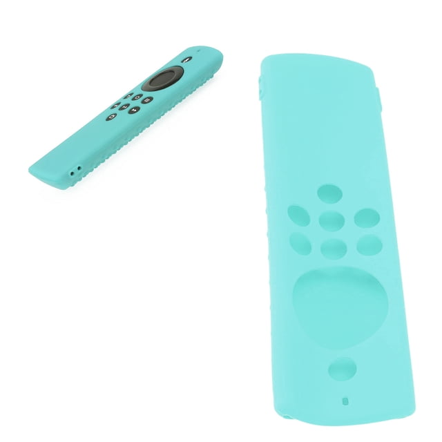 Cubierta de Control Remoto de Silicona Liviano, Caja Protectora de Control Remoto A Prueba de Choque Con Cordón, Cubierta de Silicona Antideslizante Convexa para Fire TV Stick
