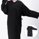 thumbnail image 5 of GOOHOCHY Batas de peluquería para clientes: bata de barbero estilo kimono, capa de estilista para cortar y teñir el cabello, bata profesional de peluquería., 5 of 8