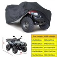 thumbnail image 3 of SZTXJ Universal Quad Bike Atv Cover Parts Motorcycle Vehicle Car Covers Dustproof Waterproof Resistant DusXXXL, 3 of 5