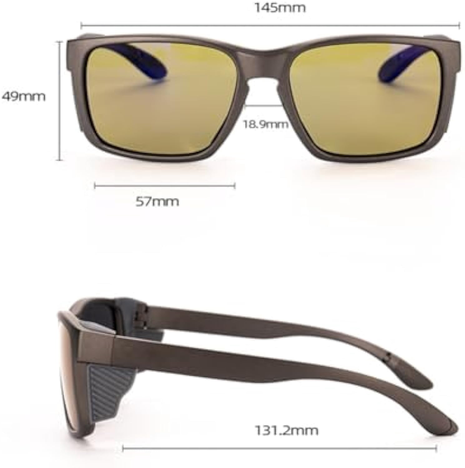 Aqua Vision Fishing Glasses, AquaVision Sunglasses, Effectively Reduce Surface Glare & Improve Contrast to See Fish in Water