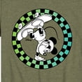 thumbnail image 3 of Disney - Mickey Skateboarding Checkered Circle - Toddler And Youth Short Sleeve Graphic T-Shirt, 3 of 5