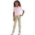 thumbnail image 4 of French Toast Unisex S/S Pique Polo Color: pink Size: 18/20, 4 of 5