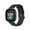 Black, variant on WEIXF Round Tail Leather Watch Band For Versa4/3 And Sense1/Sense2 Replacement Strap Men's Aviation No Battery for Men Gwm5610-1 Solar Power for Men F91w Outdoor Watch 36mm for Men Men Digital Workout