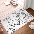 thumbnail image 5 of Disketp Alpacas And Hearts Mat For Front Door Outside - Doormat Outdoor Entrance - Welcome Mats Outdoor,Outside Entry And Outdoor Entrance 16''X24'', 5 of 9