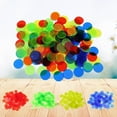 thumbnail image 4 of 500Pcs 15mm Count Bingo Chips Game Plastic Bingo Markers for Carnival Party Games(Random Color), 4 of 4