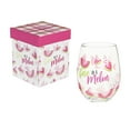 thumbnail image 1 of 17 OZ Stemless Glass w/Box, One in Melon, 1 of 4