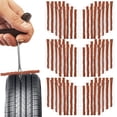 thumbnail image 1 of 90 piezas de reparación de neumáticos, tiras de sellado de goma, tapón de goma, kit de reparación de tapones para neumáticos sin cámara, todoterreno, coche, bicicleta y motocicleta, 1 of 7