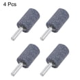 thumbnail image 4 of Uxcell 4 Paquete de Piedra Abrasiva Montada 1/4" Vástago 0.8" Diámetro Cabeza de Rectificado Cilíndrica de Corindón para Herramienta Rotativa, 4 of 6