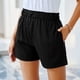 thumbnail image 1 of Pantalones cortos elegantes Nikou de pierna ancha para mujer casuales de cintura alta verano, 1 of 6